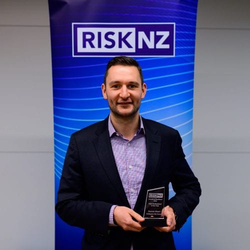 Duncan Stuart, Wellington City Council - winner of Risk Professional of the Year Award